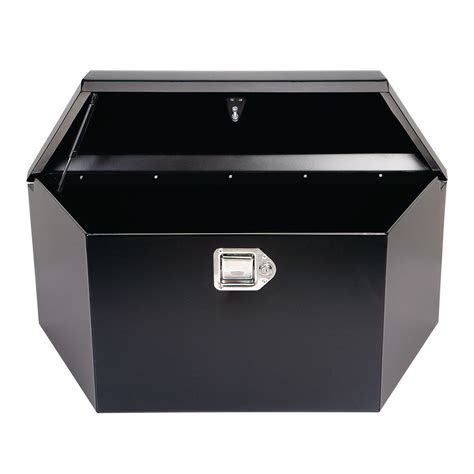 2 1 3 cu ft steel trailer tongue box|large trailer tongue storage box.